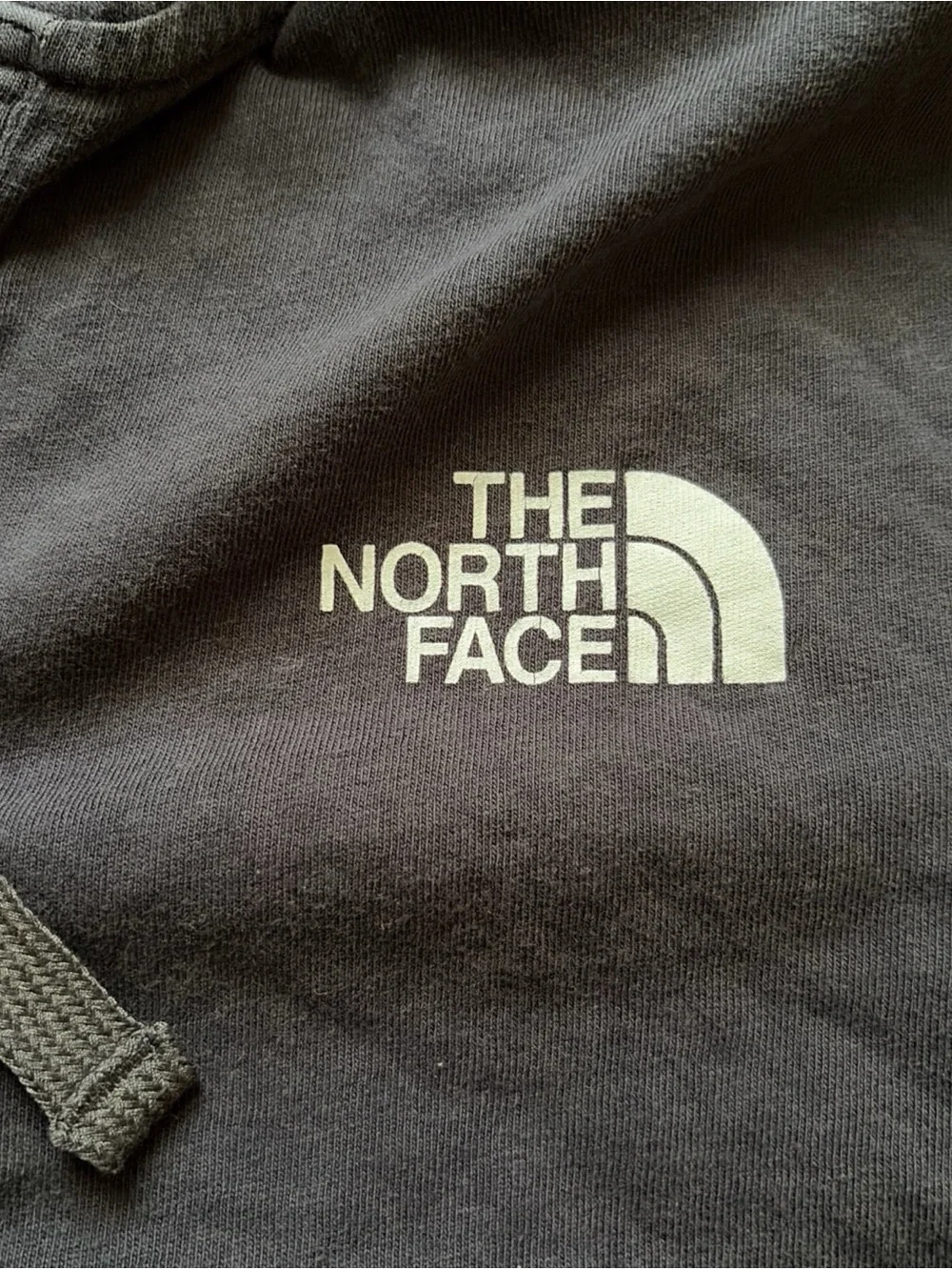 The North Face Men's Gray 1/4 Button Hooded Long Sleeve Light Sweater Size Small